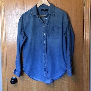 Ralph Lauren denim shirt.